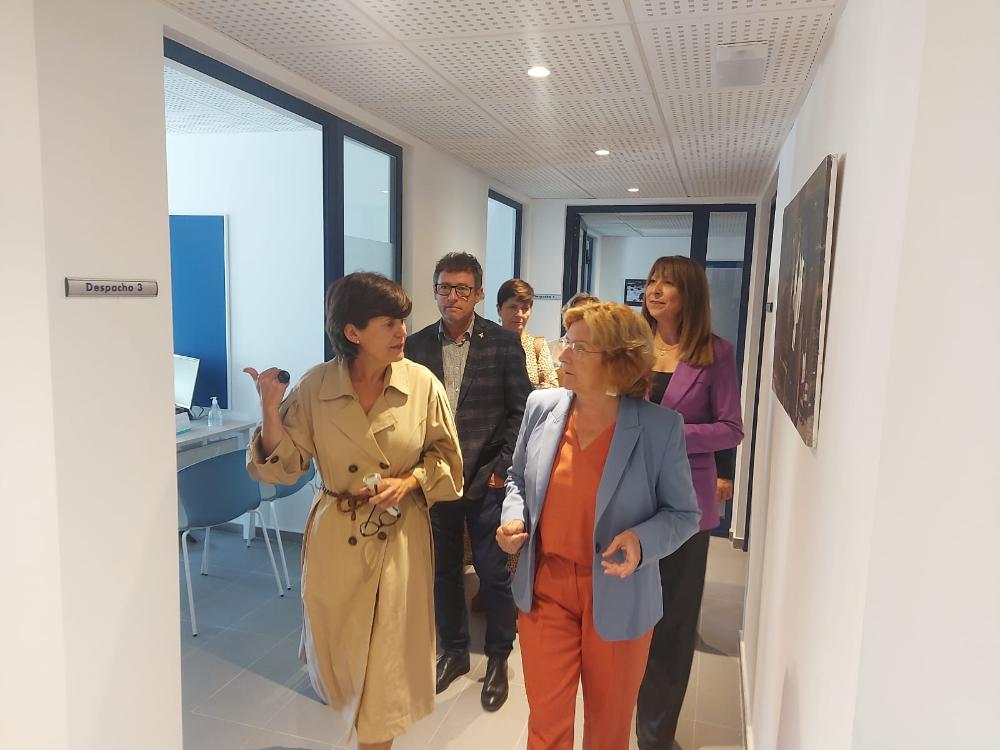 Imagen: Visita al Centro de Servicios Sociales- imagen del Gobierno de Aragón