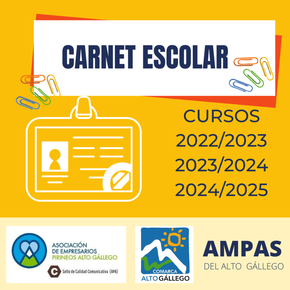 Imagen Carnet Escolar