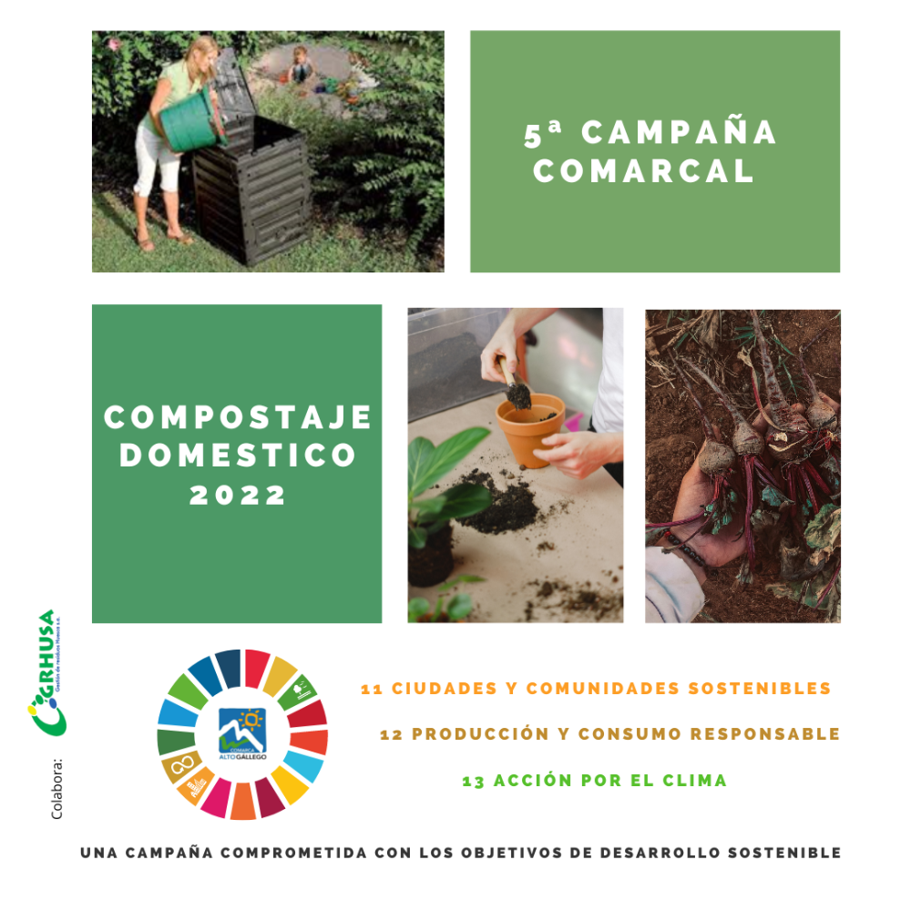 Imagen 5ª Campaña de Fomento y Sensibilización del compostaje doméstico en el Alto Gállego