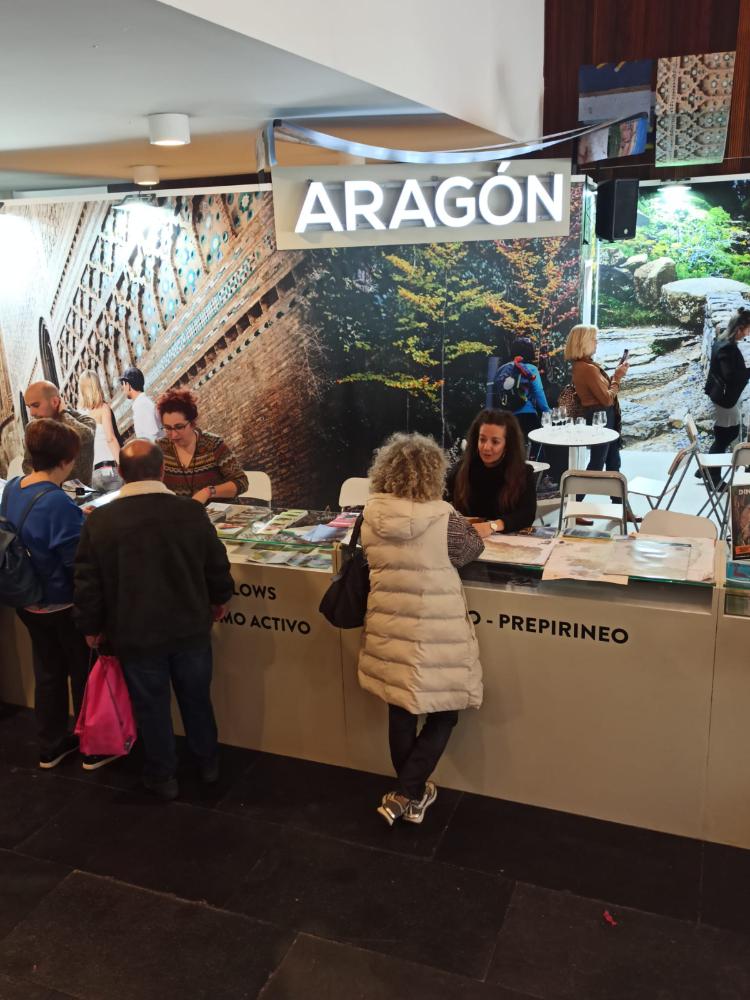 Imagen Las Comarcas del Pirineo y Prepirineo Aragonés duplican su promoción en las ferias de Fiets Waldebeurs (Utrech) y Navartur (Pamplona)