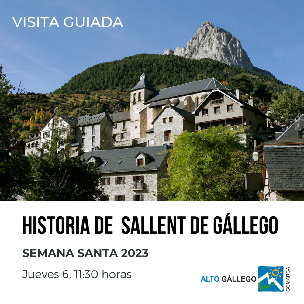 Imagen Esta Semana Santa la Comarca Alto Gállego propone dos visitas guiadas nuevas a Biescas y a Sallent de Gállego