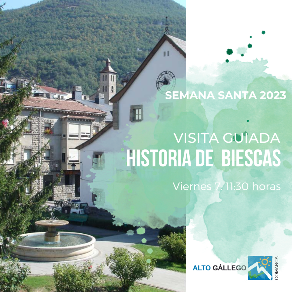 Imagen: Visita guiada a Biescas- Semana Santa 2023