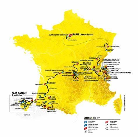 Imagen Afecciones en las carreteras con motivo de la 5ª etapa del Tour de Francia