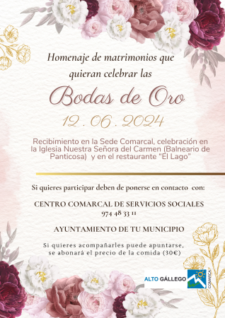 Bodas de Oro 2024