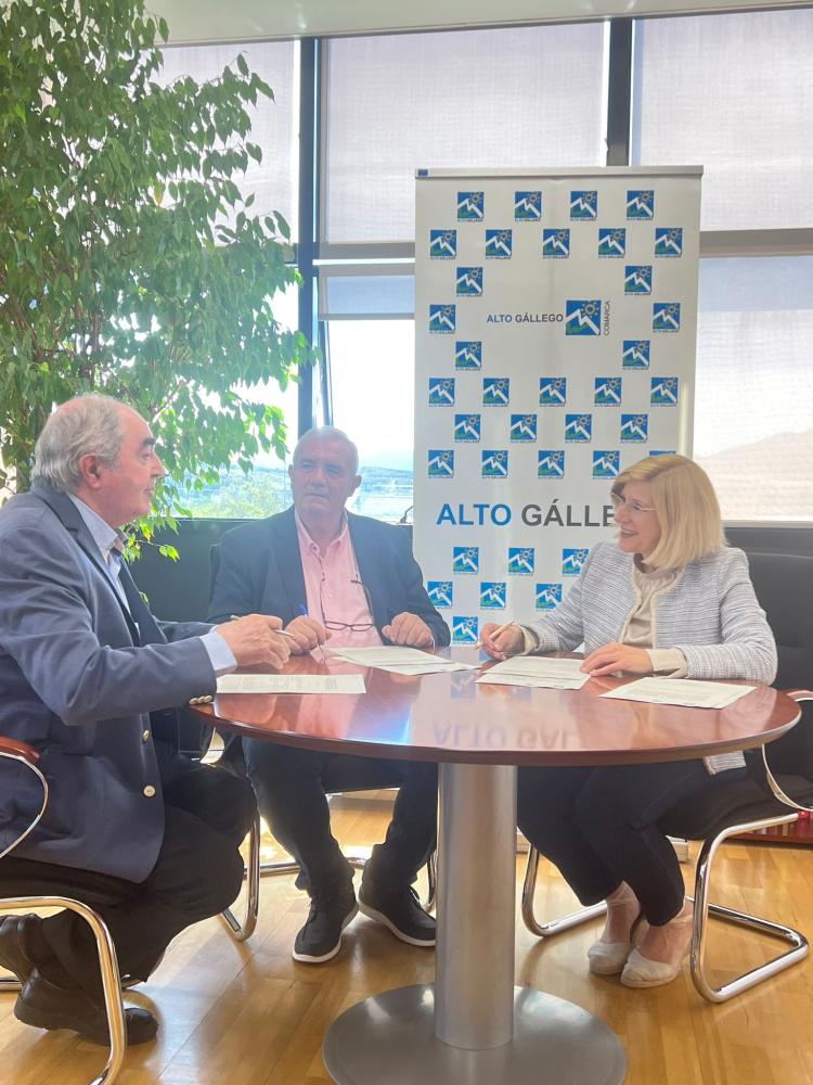 Imagen Renovación del Convenio de Colaboración para el Desarrollo Socioeconómico de la Comarca de Alto Gállego