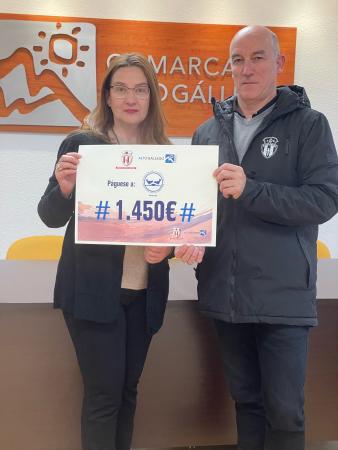 Imagen Agrupación Deportiva Sabiñánigo y la Comarca Alto Gállego recaudan 1.450...