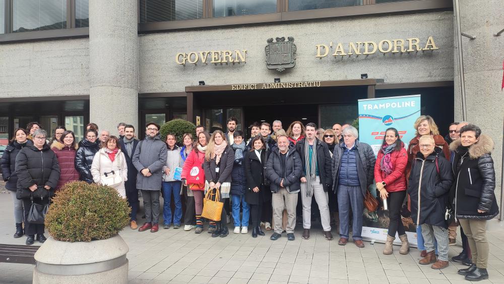 Imagen Comarca del Alto Gállego participó en las Jornadas de Cooperación Transfronteriza de Juventud y Empleo