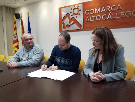 Imagen Comarca Alto Gállego refuerza su apoyo al Güestival de Larrés con un...