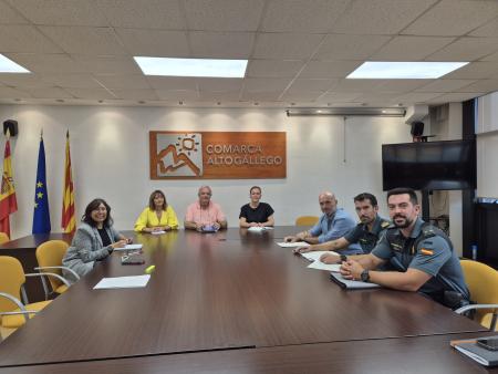 Imagen Reunión en la Comarca Alto Gállego para abordar la problemática de las...