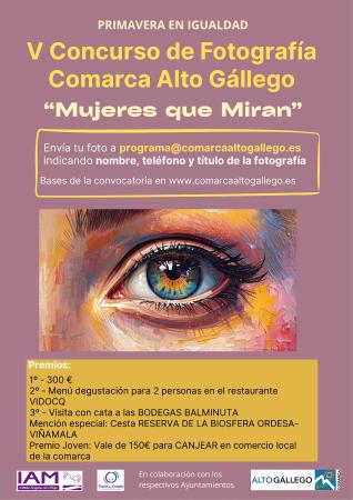 Imagen V Concurso de fotografía 'Mujeres que miran'
