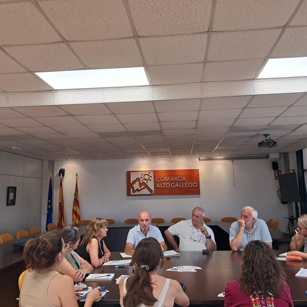 Imagen La Comarca Alto Gállego traslada al Gobierno de Aragón propuestas para compatibilizar la prevención de incendios con la actividad económica
