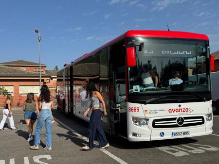 Imagen La Comarca Alto Gállego pone en marcha 25 rutas de transporte escolar...