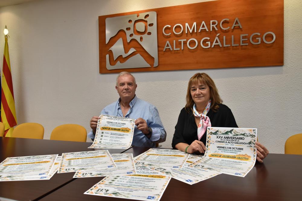 Imagen La Comarca Alto Gállego celebra sus 25 años con una jornada de homenaje y fiesta popular