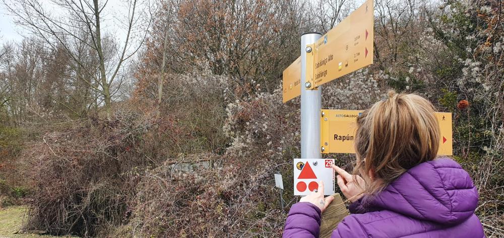 Imagen Modificación y reseñalización en las rutas de BTT Pirineos Alto Gállego