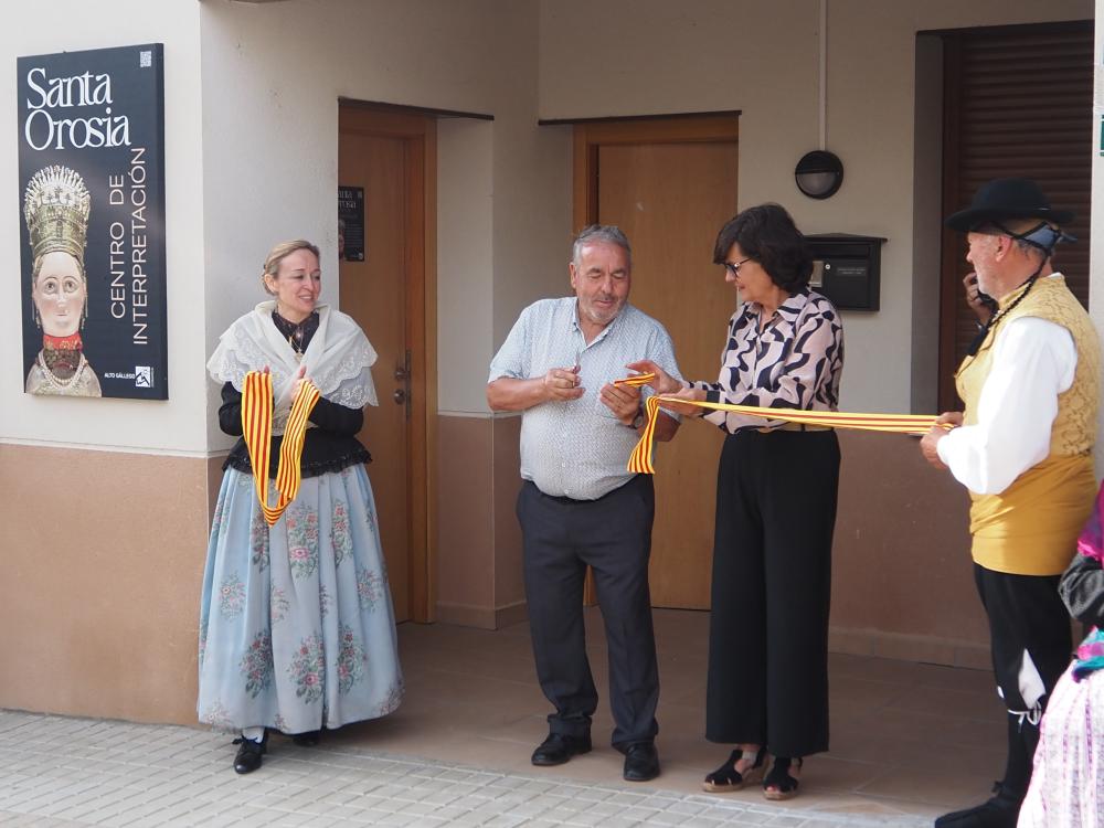 Imagen La Comarca Alto Gállego apuesta por el nuevo Centro de Interpretación de Santa Orosia en Yebra de Basa