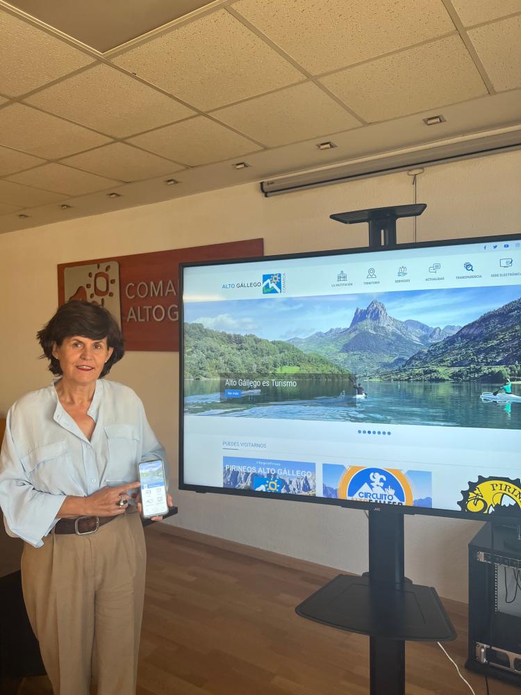 Imagen Nueva web de la Comarca Alto Gállego gracias al proyecto de renovación de portales de la Diputación de Huesca